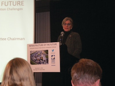 Senator Barbara Boxer, Democrat from California and Chairman of the Senate Environment & Public Works Committee