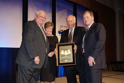 The award recognizes Duit for 45 years of innovation and successful construction of concrete pavements, as well as selfless dedication and tireless advocacy on behalf of the industry and the American Concrete Pavement Association.