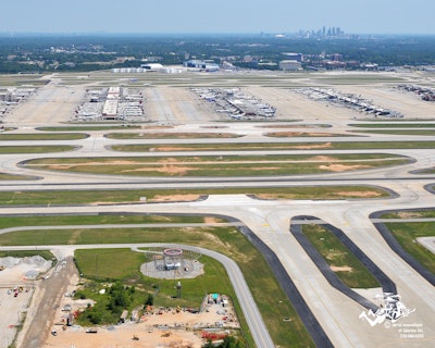 Atlanta Hartsfield Center Airfield Taxiway Connectors, McCarthy Improvement Company's gold award winning ACPA Excellence Award project.