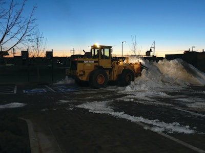 You have to know the best location on a property to pile the snow. This requires knowledge of a given site's drainage patterns, traffic flow, hours of operation, and so on.