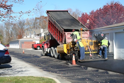 “There are fewer jobs in asphalt and bigger dollars in asphalt and bigger dollars per job. In landscape maintenance you have to cut a lot of grass to make big money but in asphalt there can be a lot of money in each job,” says Wendy Miller. “Asphalt jobs are similar in this way to large landscape install jobs.”