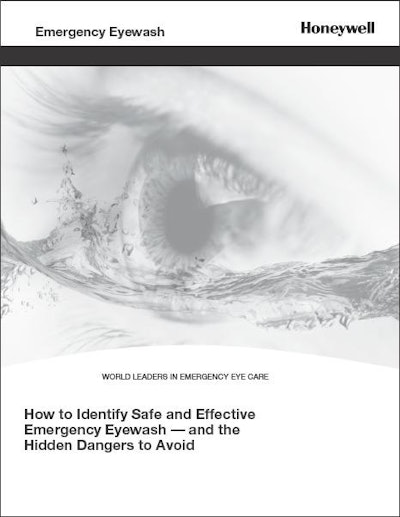 Honeywell's importance of eye flushing whitepaper can help answer questions about proper emergency eyewash selection, installation, maintenance and usage.