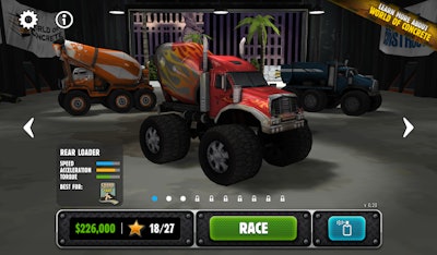 Rig Racin World Of Concrete App Vehicle