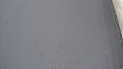 Field trial application site showing the LPSB sealcoat