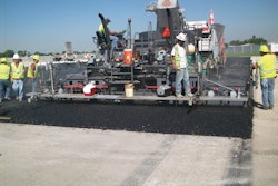 Heavier and more rigid compaction and high compaction screeds, such as those available on Vogele pavers, allow contractors to pave wider to eliminate joints, and increase in-place density to improve smoothness and surface texture.