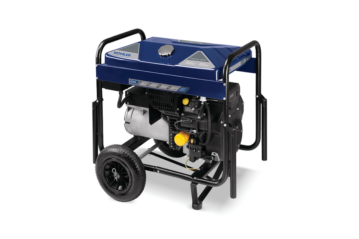 PRO12.3 EFI Portable Generator From Kohler Company For Construction Pros