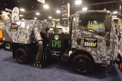 This LPG Alt fuel vehicle is production ready and wrapped in camoflauge to showcase NiteHawk's committment to DAV