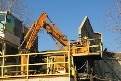 NT-E Series Rockbreaker stationary hydraulic boom system