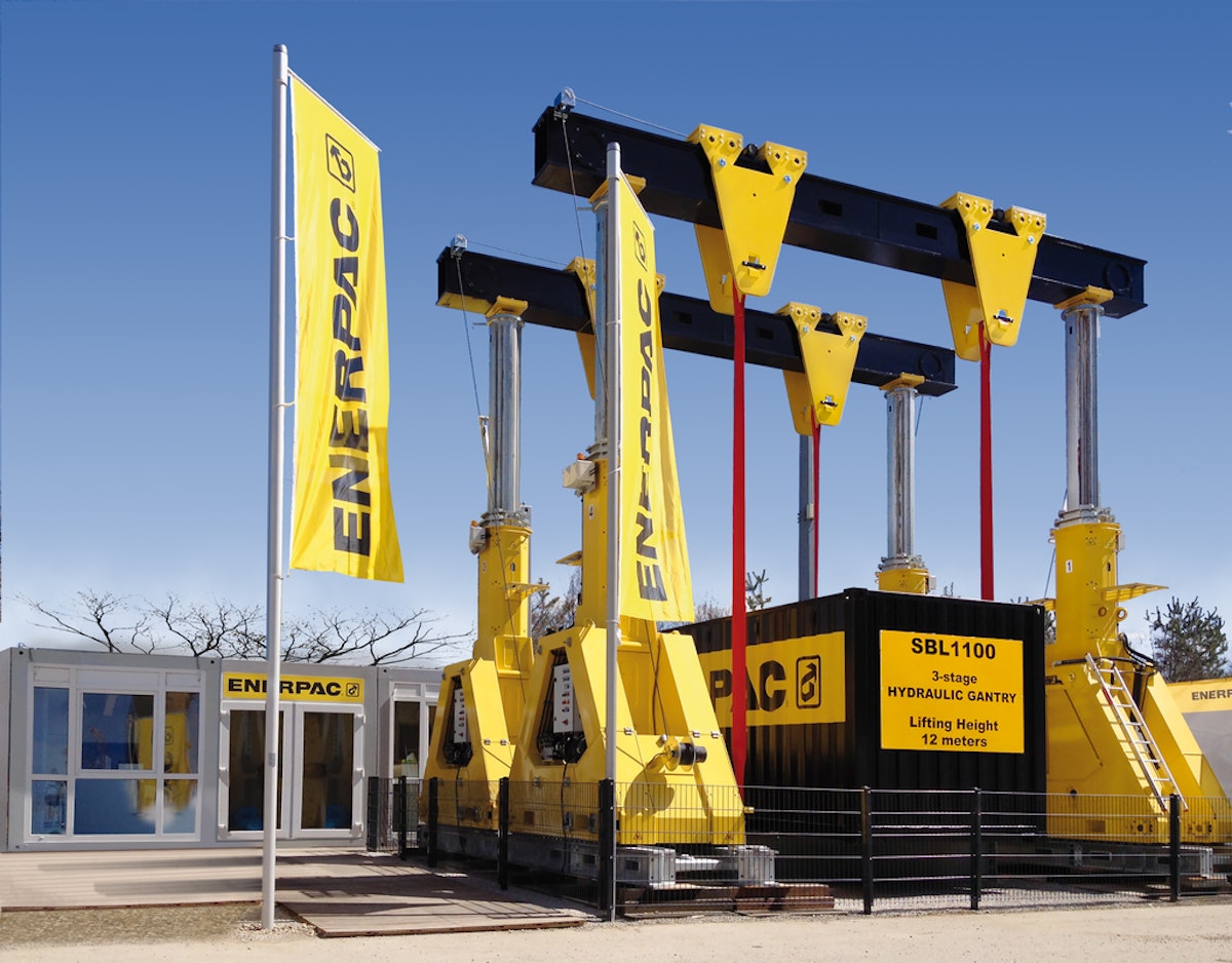 Enerpac Plans to Demonstrate 1,200ton lift Capability at CONEXPOCON