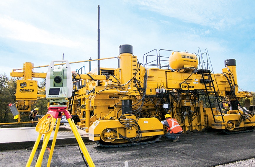 Concrete Paver and Stringless Guidance System Produce Some of the ...