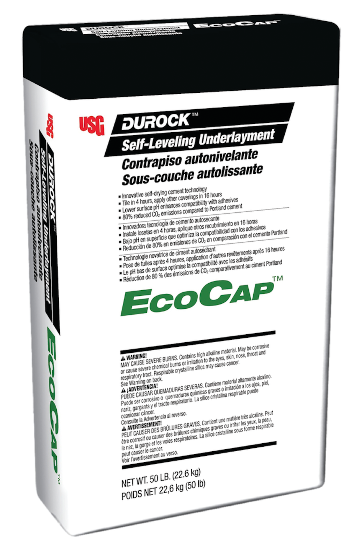 USG Durock™ EcoCap™ SelfLeveling Underlayment From USG Corporation