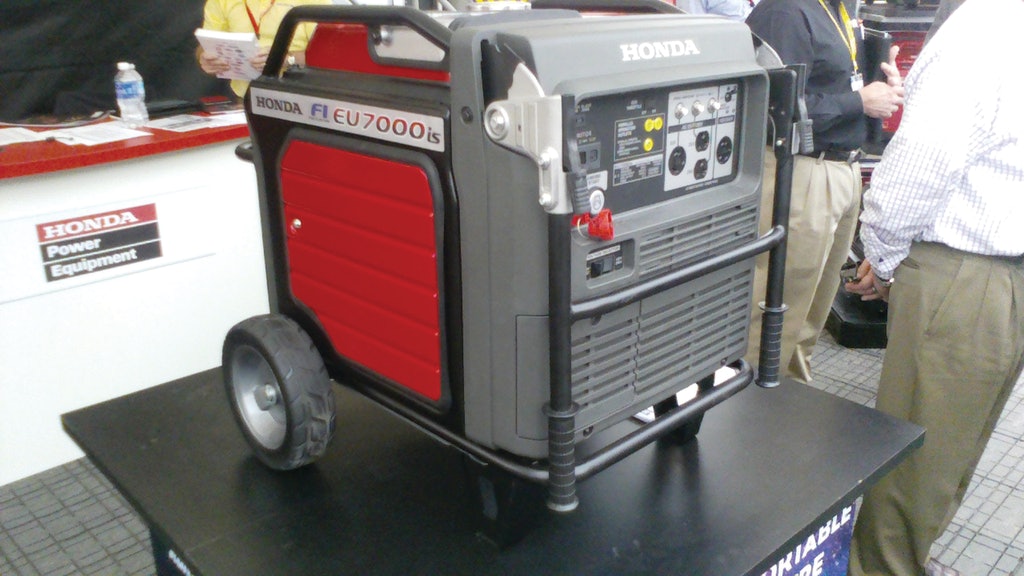 Honda EU7000is Generator From American Honda Motor Co. For