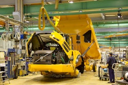 The Braas, Sweden articulated hauler production facility joined a Volvo Group initiative in 2007 that saw it switch to green electricity. It is now entirely powered by renewable energy.