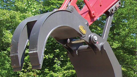 Gradall Fixed Thumb Grapple Attachments From: Gradall Industries Inc ...