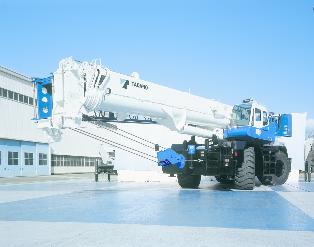 Tadano GR-1000XL-2 Rough Terrain Crane From: Tadano America Corp