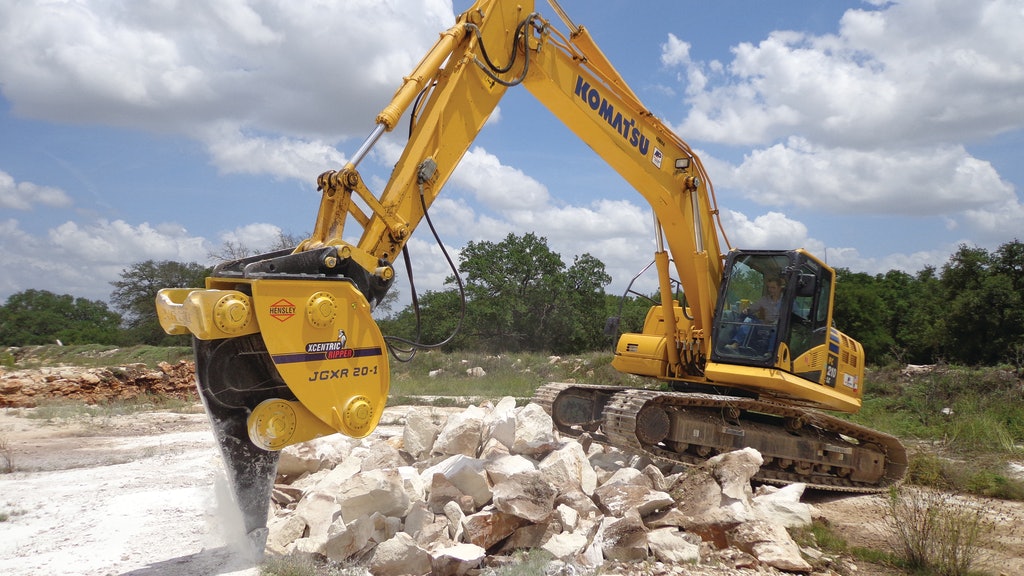 Xcentric Ripper Vibratory Attachment From: Hensley Industries Inc ...