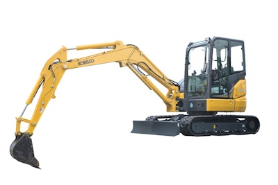 Kobelco SK55SRx model crawler excavator