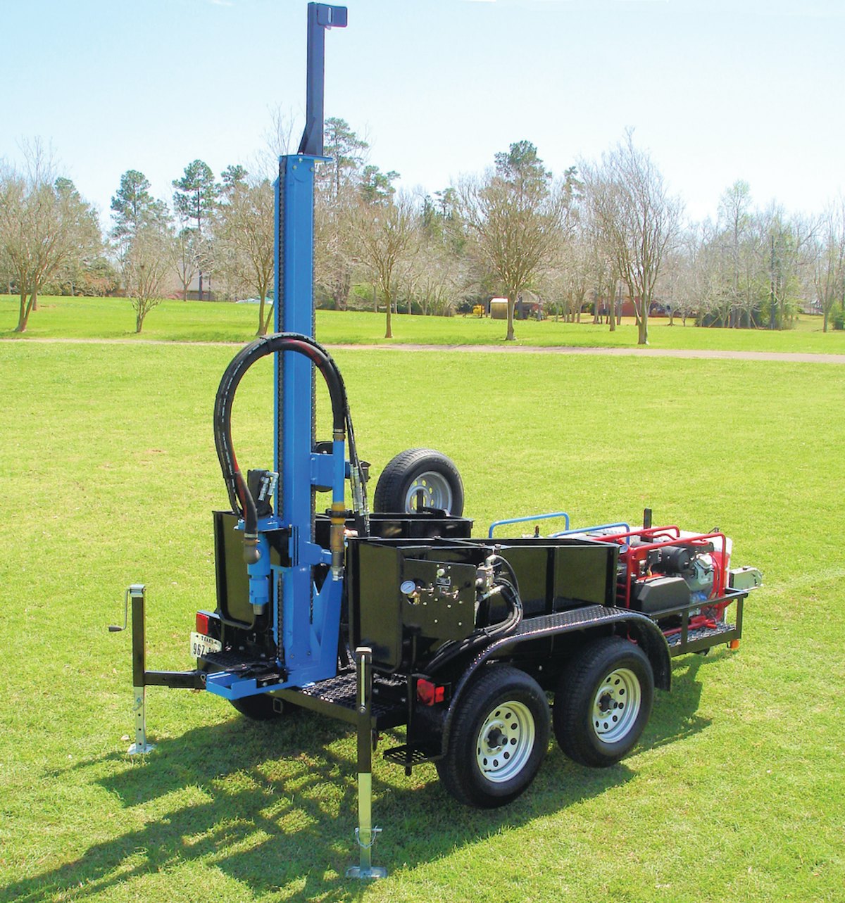 LS300T+ Trailermounted Drill Rig From Little Beaver For