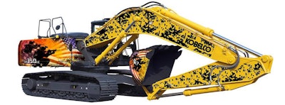 Salute Our Troops Excavator 2