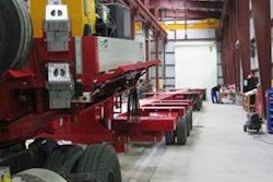 The first SCHEUERLE HighwayTrailer manufactured by PFC in Cocoa, FL.