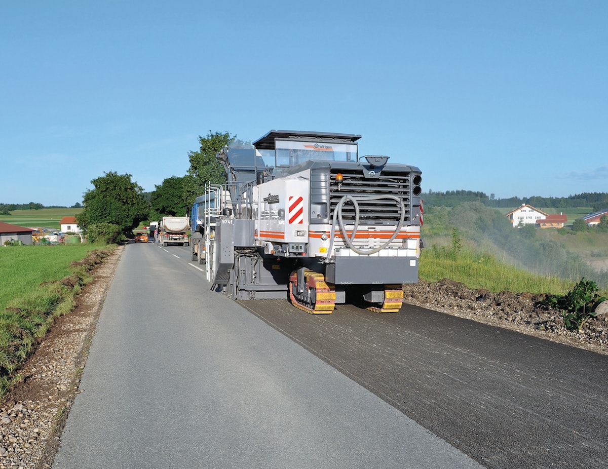 NZG Wirtgen W250i asphalt-milling 路面切削機 W 250 Fi Cold milling machines | Wirtgen
