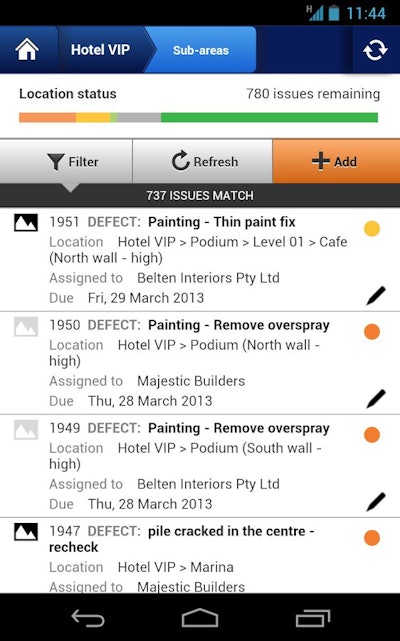 Set due dates for when issues need to be fixed.