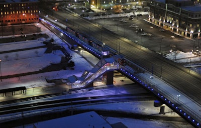 The Utah Transit Authority Airport TRAX project included a 6.2-mile light rail extension connecting the Salt Lake International Airport with downtown Salt Lake City, which developed a brand new gateway to the downtown area.
