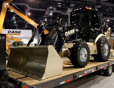 Case 580 Super N Wide Track Ram Truck Laramie Longhorn Edition 1