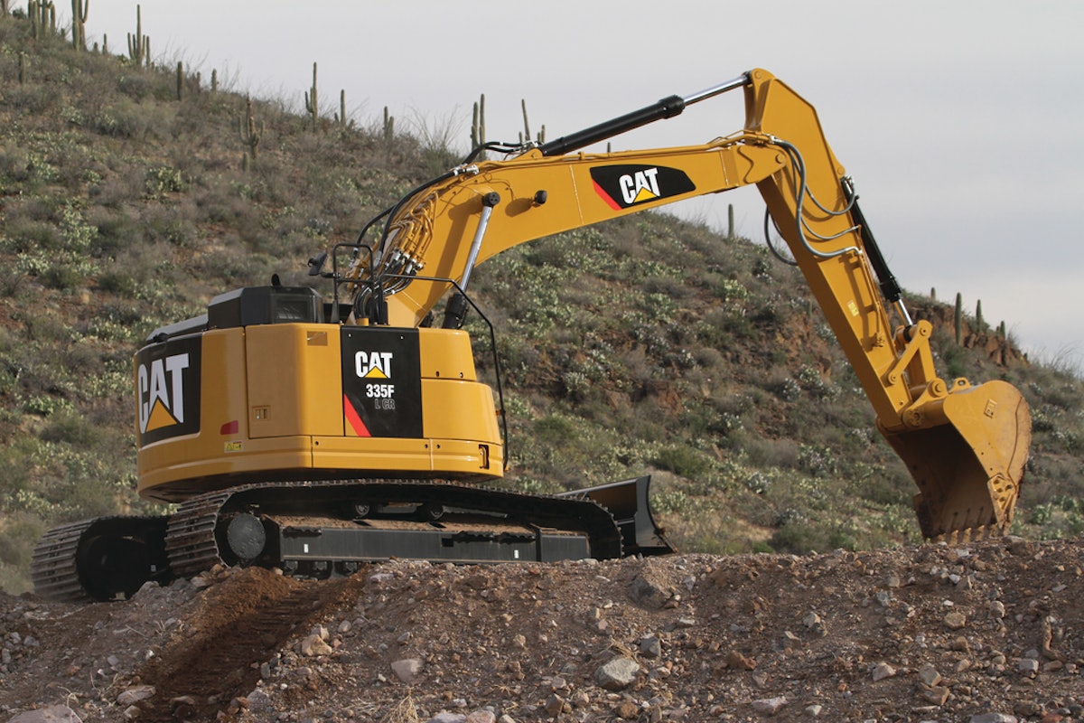 Cat 335F L CR Excavator From Caterpillar Cat For Construction Pros