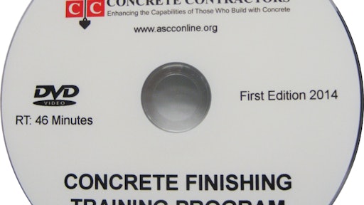Concrete Finishing Training Video Hr