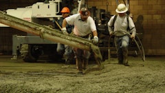 Water content is the single most important factor affecting workability or the ease of mixing and placing concrete.