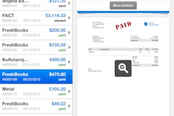 Keep track of when invoices get paid.
