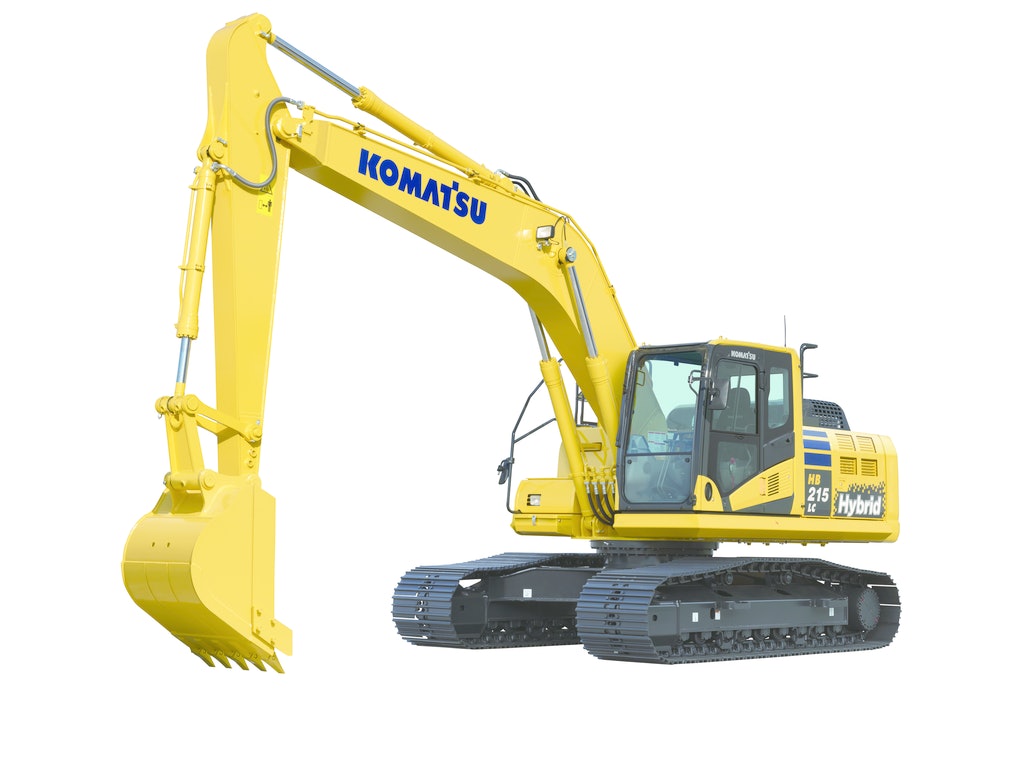 Komatsu Showcases Third-generation Hybrid Excavator From