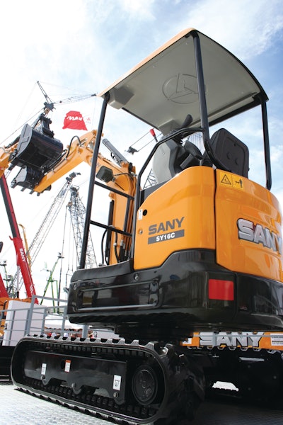 Sany Sy16c Compact Excavator 11326431