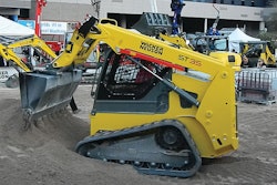 Two wheeled skid steer models, the SW 24 and SW 28, and two compact track loaders, the ST 35 and ST 45 were revealed to contractors for the first time at CONEXPO 2014.
