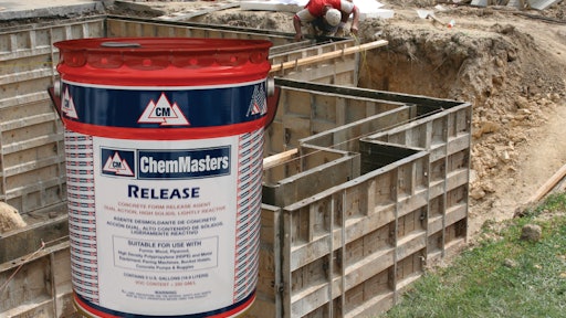 Concrete Form Release Agent From Chemmasters Inc For Construction Pros