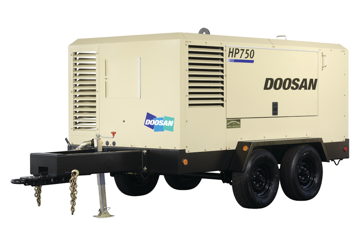 Doosan HP750WCU and XP825WCU Air Compressors From Doosan Portable