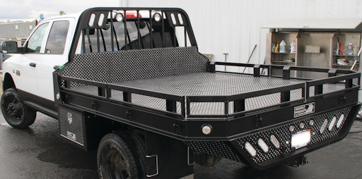 Strongback Truck Flatbed From Highway Products Inc For Construction