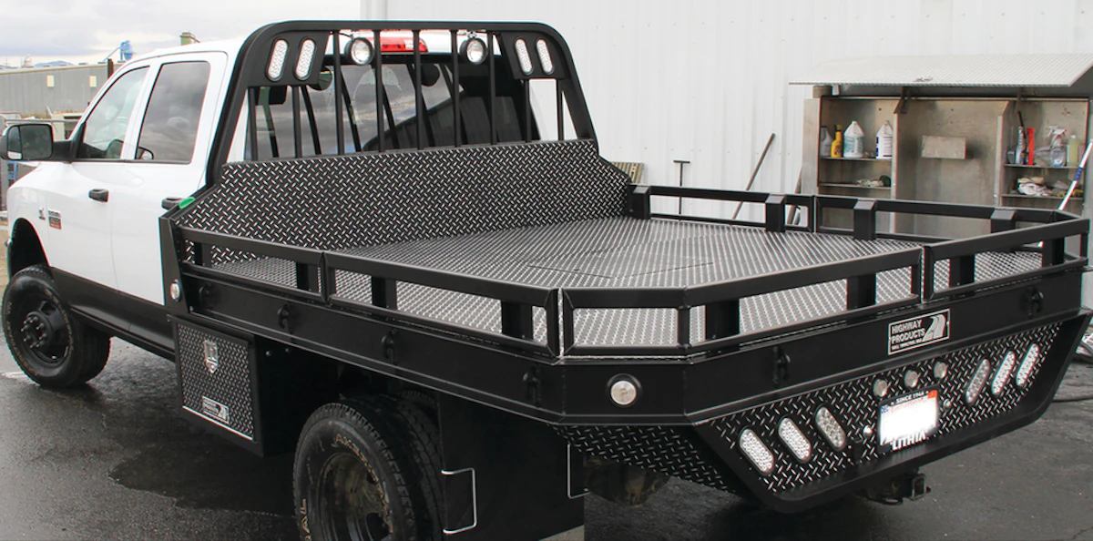 Strongback Truck Flatbed From: Highway Products Inc. | For Construction ...