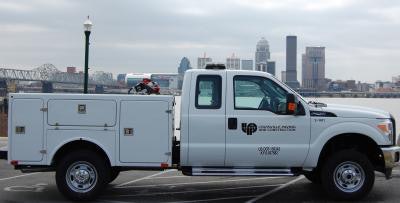 Thirty of Louisville Paving's vehicles are now equipped with MyKey, which allows owners to program a key that can limit a vehicle's top speed and audio volume, and encourage safety-belt use.