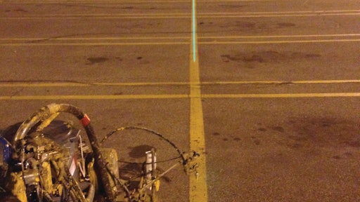 How To Stripe Pavement Using Lasers For Construction Pros