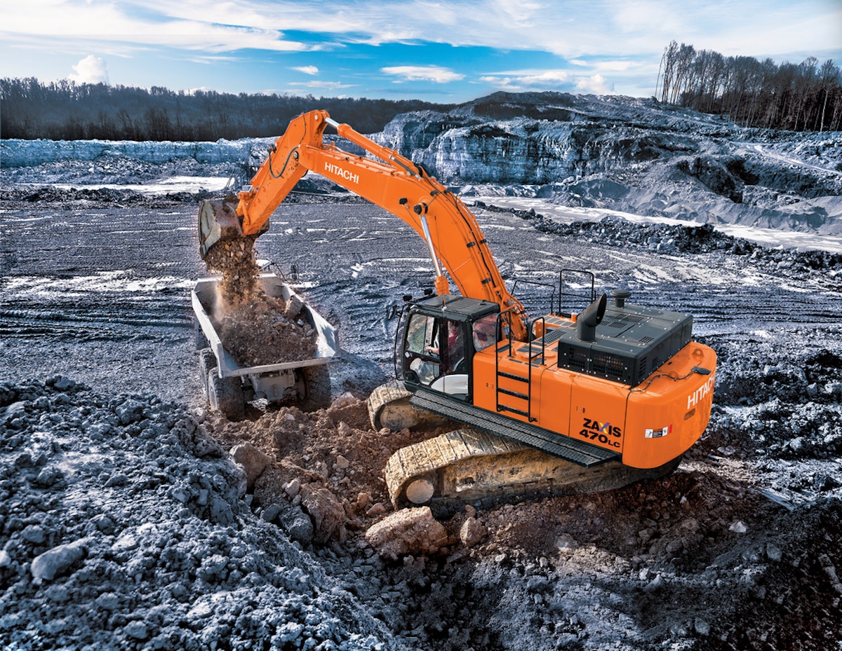 Zaxis 470, 670, 870 Dash-5 Excavators From: Hitachi Construction Machinery  Americas Inc. | For Construction Pros