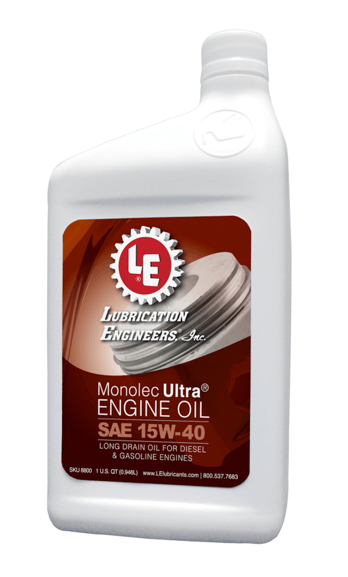 Monolec Ultra Engine Oil (8800) From Lubrication Engineers Inc. For