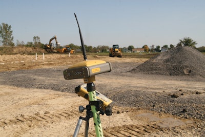 Once set up, the 3D system saves time on the job by eliminating staking and re-staking and saves on material costs by allowing accuracte cuts.
