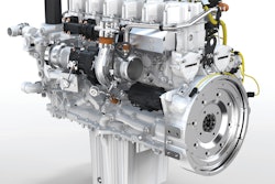 There are many different technologies available. This Liebherr Tier 4 Final engines use selective catalytic reduction (SCR) only, a technology that makes particulate filters unnecessary.