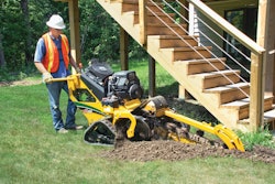 Dedicated trenchers do a nice job to get in those hard to reach areas where trenching is often needed.