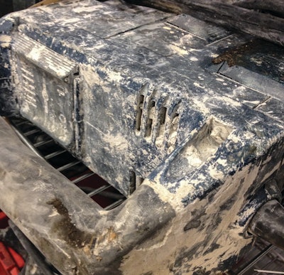 Tools must work in harsh environments and take their share of hard knocks but if they are to have long, productive lives both manufacturers and users must do their part. The long life of the tool shown was probably compromised.