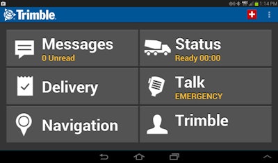 Trimble Trim Fleet Mobile App