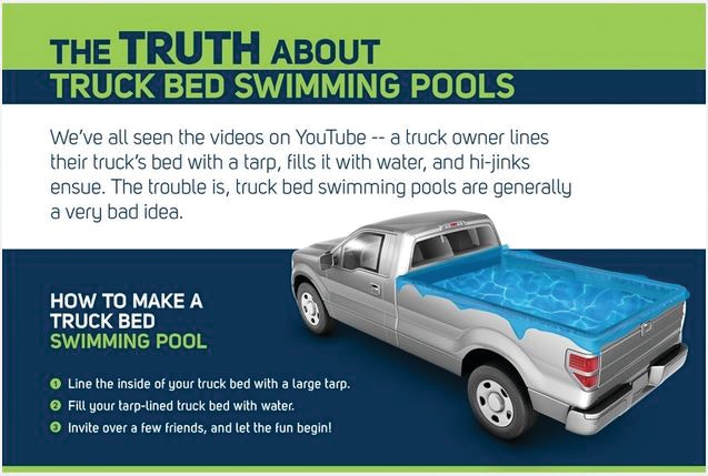 Truck pool on sale