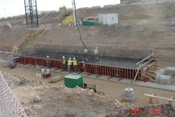 1. Mass concreting practices were primarily developed for dam construction where thermal cracking was first identified. However, now mass concreting practices are used for large structural elements including mat foundations, pile caps, bridge piers, large beams and girders, and thick walls and slabs.